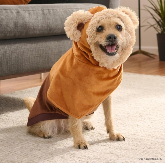 STAR WARS Ewok Official Pet Costume NEW+FAST SHIPPING - Picture 5 of 9